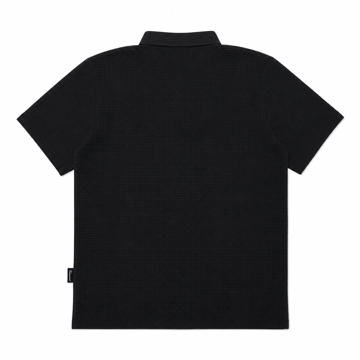 Men's Grid Polo - Black