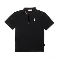 Men's Grid Polo - Black