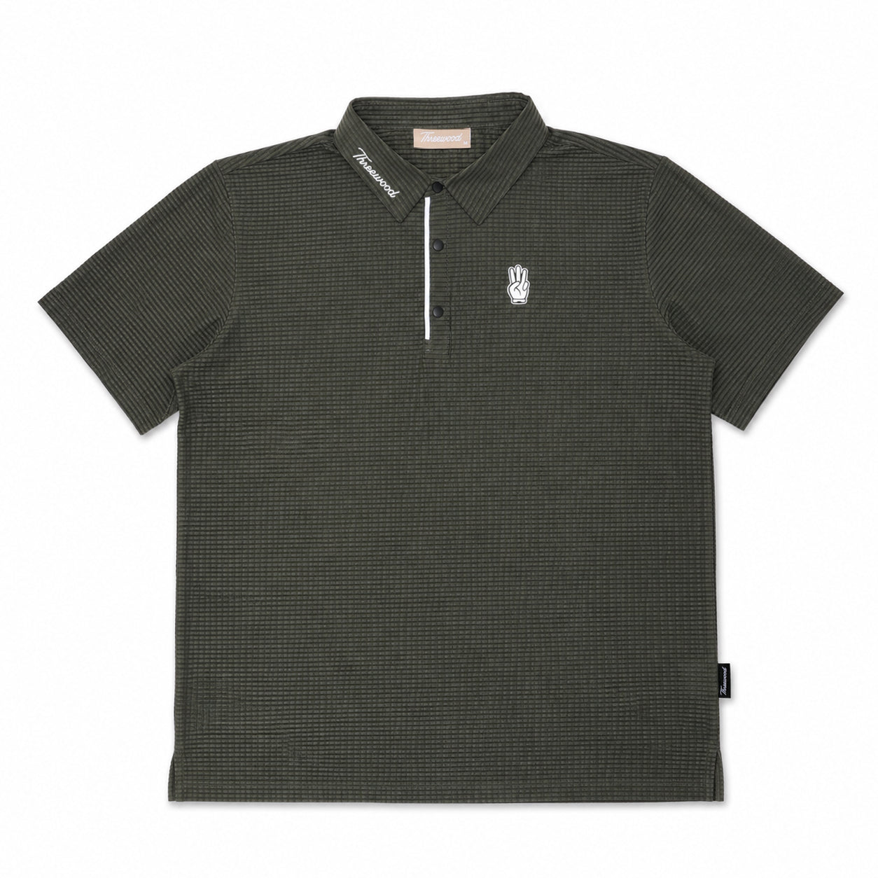Men's Grid Polo - Forest